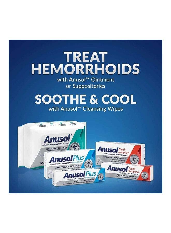 Anusol Plus Hemorrhoidal Ointment Treatment 30 g Tube - Image 2