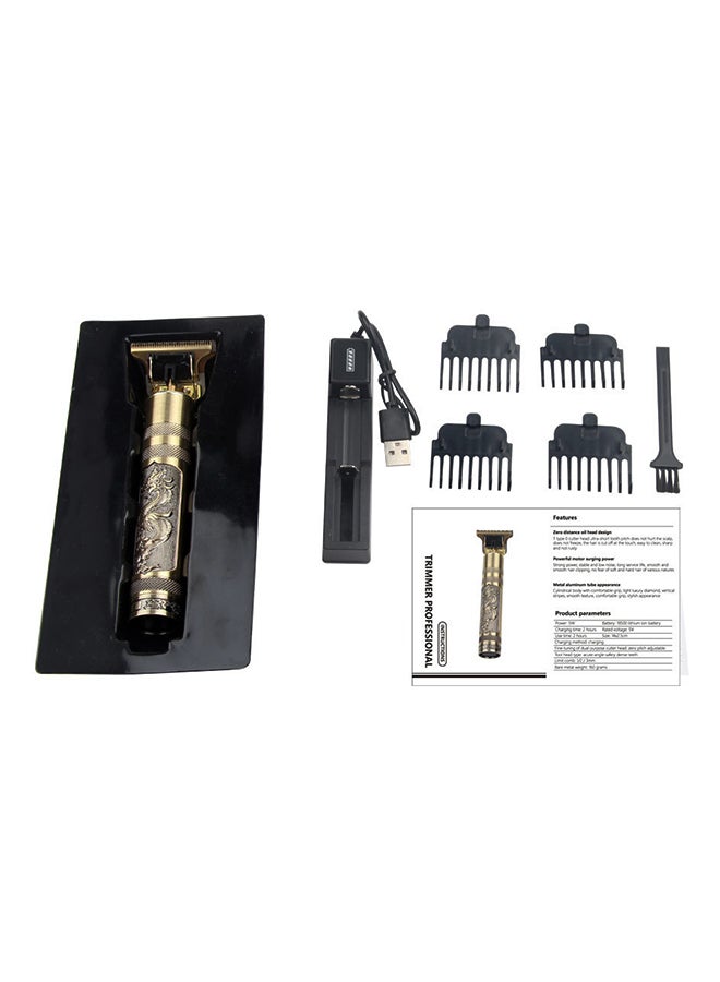 Professional Rechargeable Retro Electric Hair Trimmer Kit Multicolor 17 X 5 X 8cm - Image 1