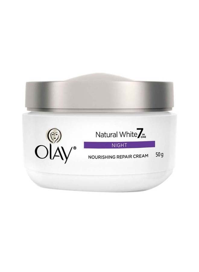 Olay Natural White Night Nourishing Repair Cream 50grams - Image 2