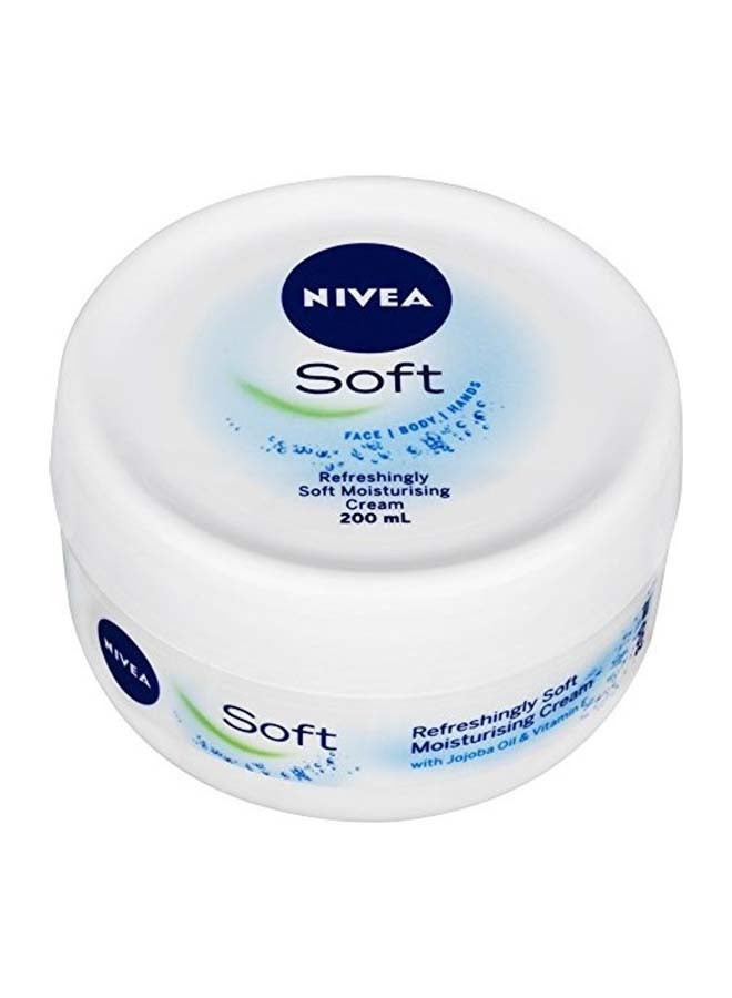 نيفيا كريم ترطيب ريفريشنجلي سوفت أبيض 200ملليلتر - Image 1