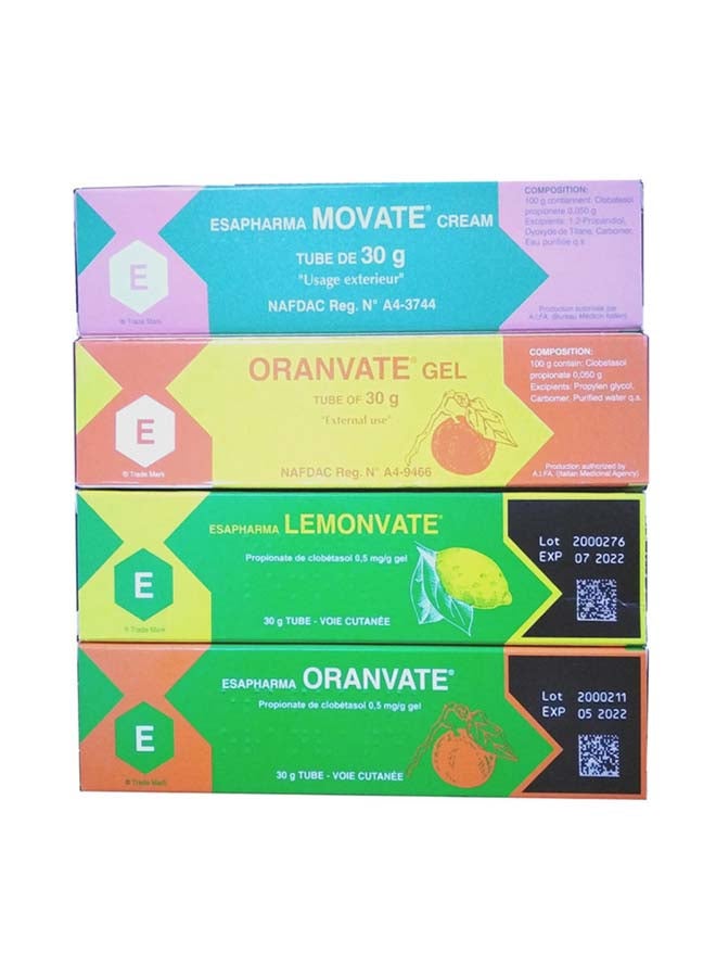 ESAPHARMA - 4-Piece Whitening gel/cream set 120grams - Image 1