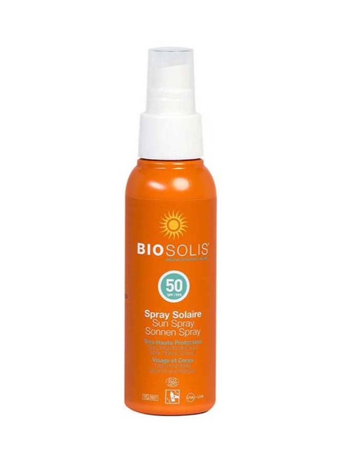 BIOSOLIS - Organic Sun Spray SPF 50 100ml - Image 1