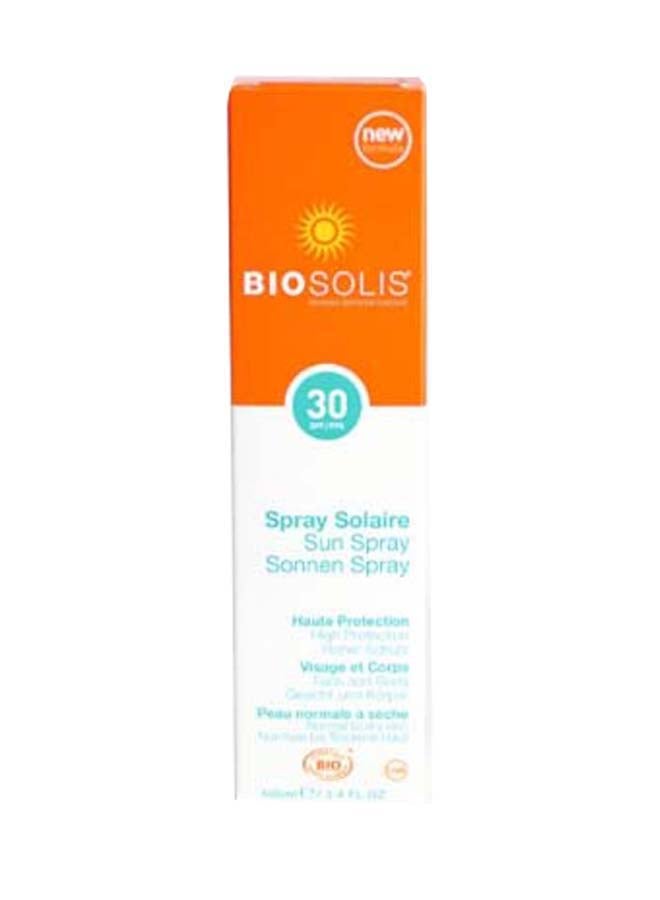 BIOSOLIS Organic Sun Spray SPF 30 100ml - Image 2