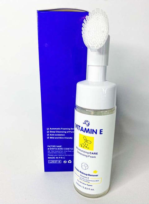 Moisturizing Care Cleansing Foam With Vitamin E 160ml