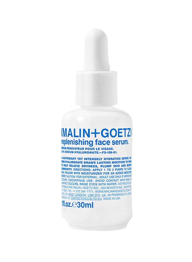 MALIN + GOETZ - Replenishing Face Serum Clear 30ml - Image 1