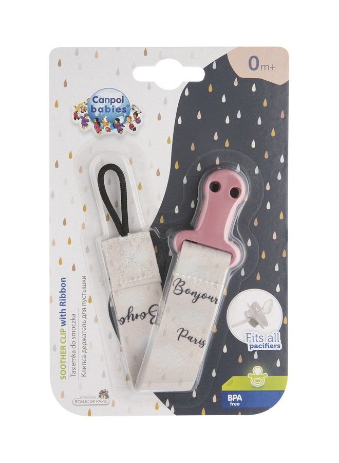 Canpol babies Pacifier Chain Bonjour Paris