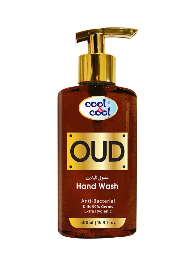 Cool & Cool Oud Hand Wash Brown 500ml - Image 1