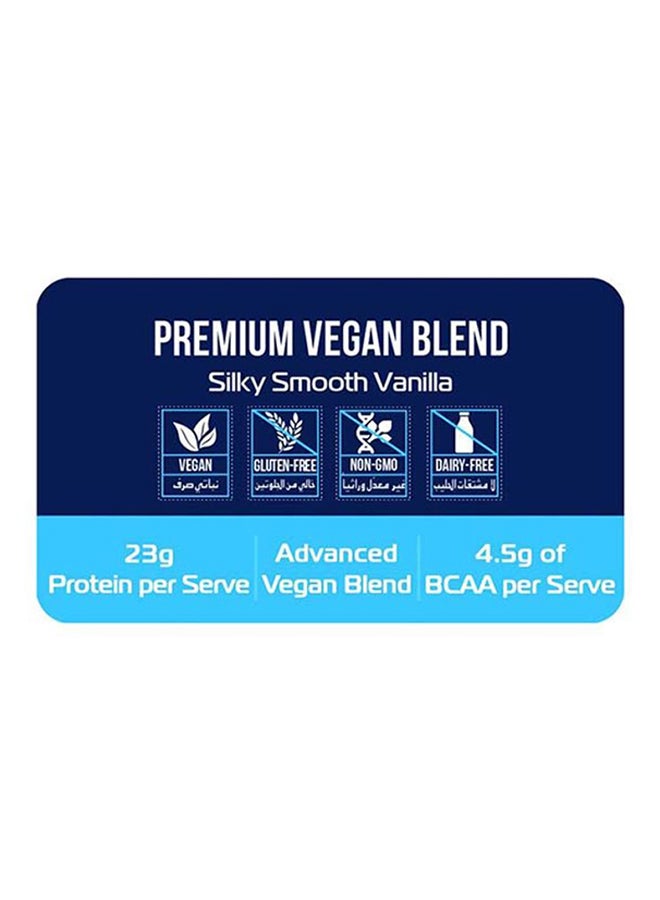 Yalla Protein Premium Vegan Blend - Silky Smooth Vanilla - 1kg (28 servings)  - Image 2
