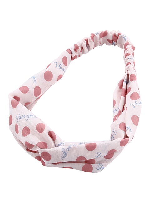 Trendy Coloured Polka Dot Head Wrap Multicolour 20.2grams Multicolour 20.2grams