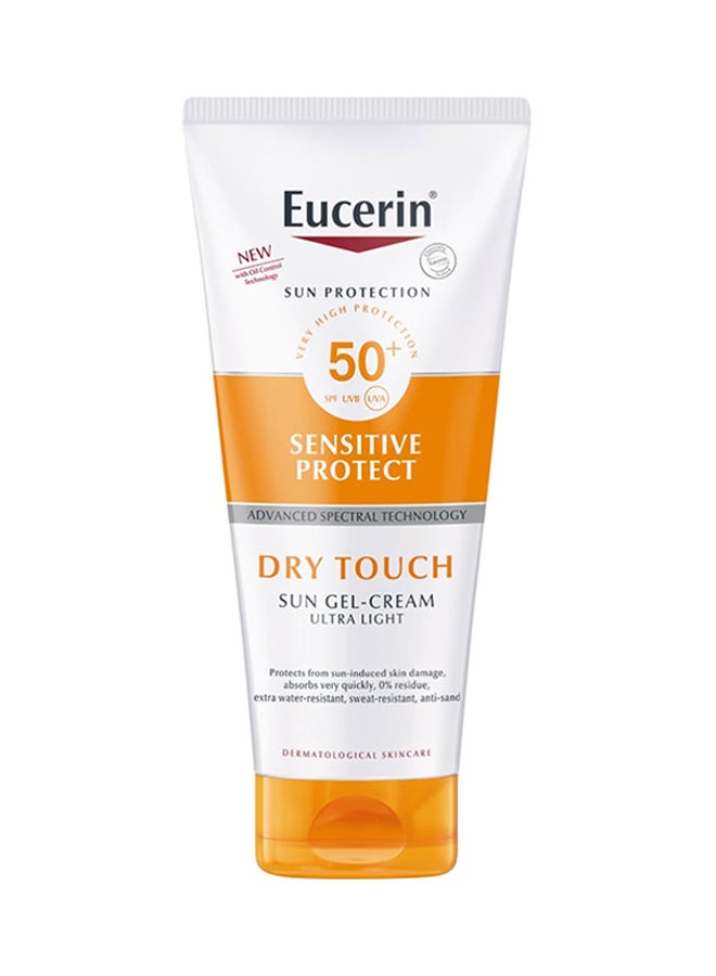 Eucerin Sun Body Gel-Cream Dry Touch SPF50+ Clear 200ml - Image 1