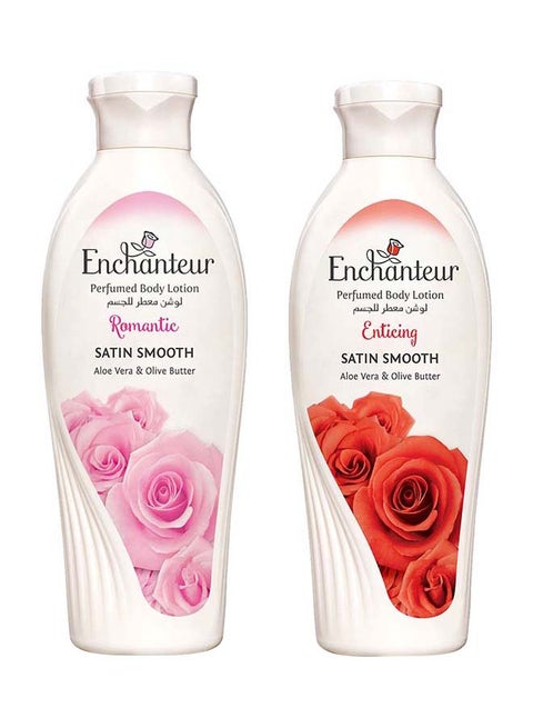 Lotion Assorted Romantic And Enticing Multicolour 2x250ml