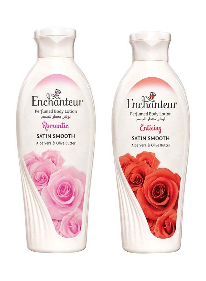 Enchanteur - Lotion Assorted Romantic And Enticing Multicolour 2x250ml - Image 1