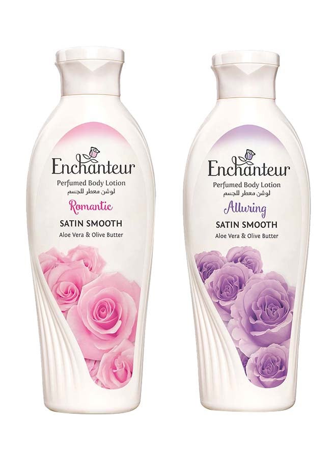 Enchanteur - Lotion Assorted Romantic And Alluring Multicolour 2x250ml - Image 1