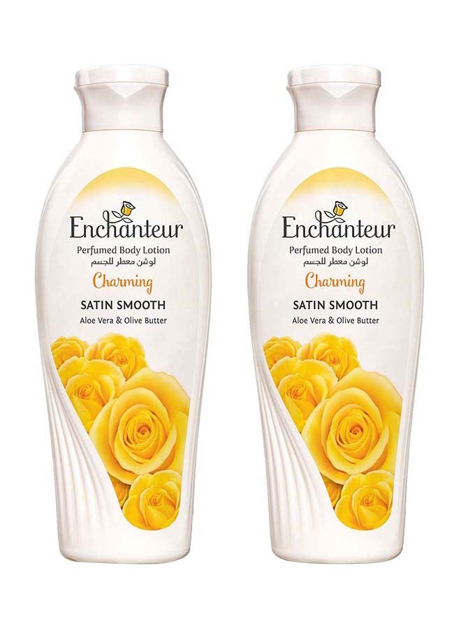 انشانتر لوشن معطر للجسم متعدد الألوان 2x250ملليلتر 
