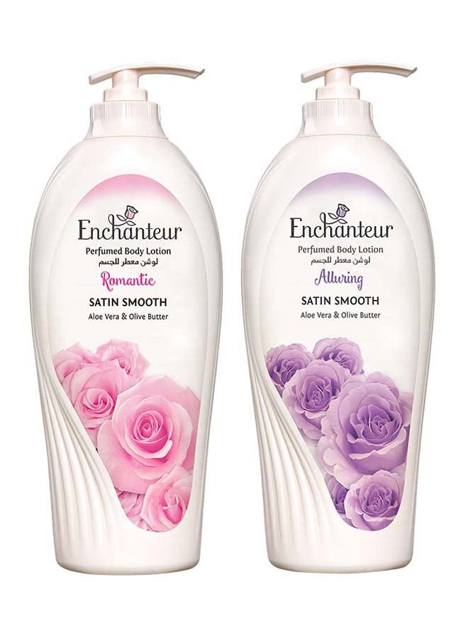 Enchanteur - Lotion Assorted Romantic And Alluring Multicolour 2x500ml - Image 1