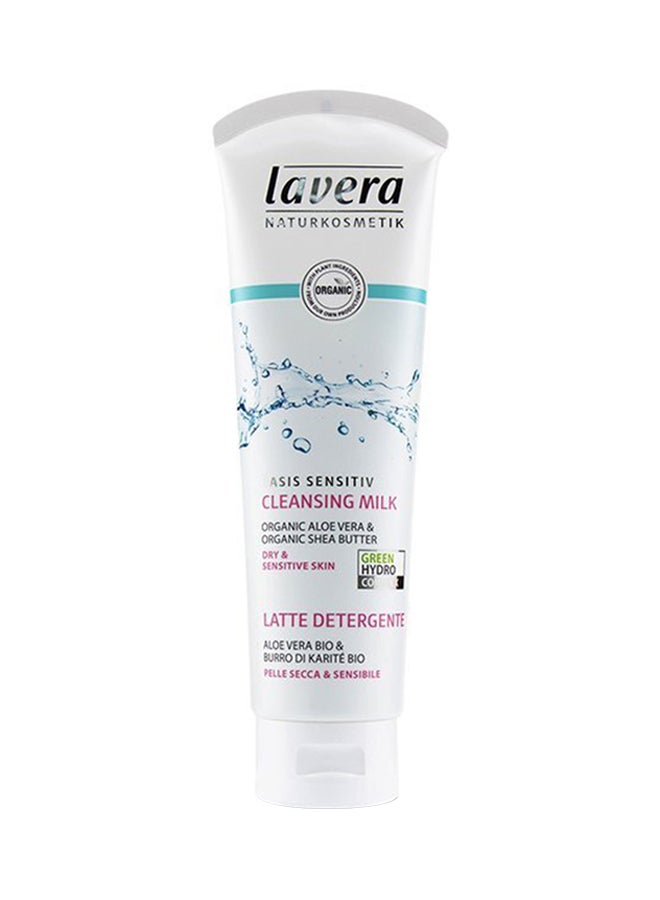 lavera - Basis Cleansing Milk Multicolour 125ml - Image 1