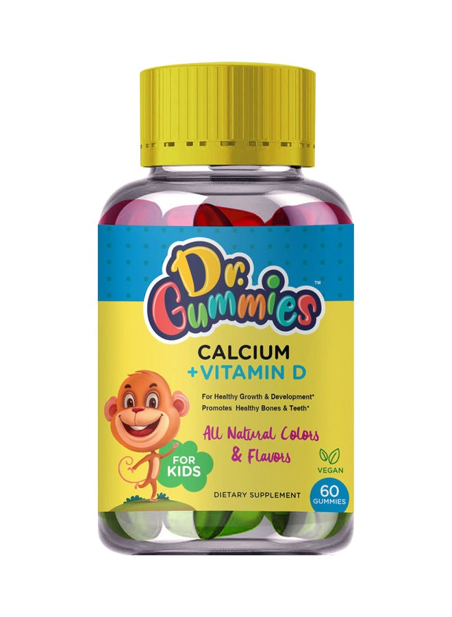 Dr. Gummies - Kids Calcium + Vitamin D 60's - Image 1