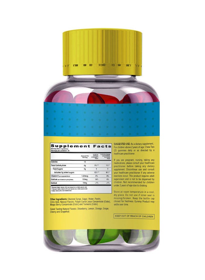 Dr. Gummies - Kids Calcium + Vitamin D 60's - Image 1
