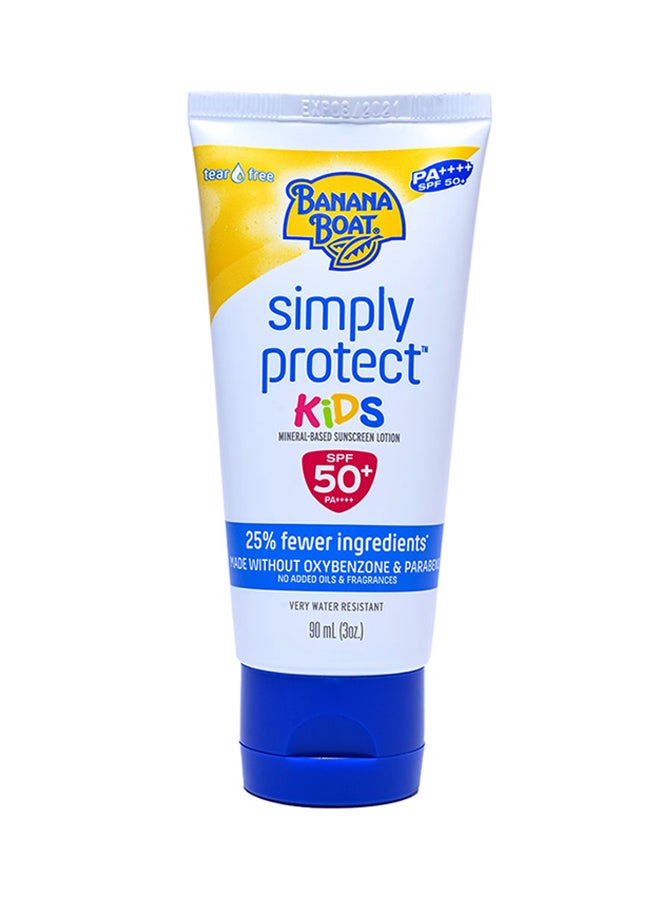 BANANA BOAT Simply Protect Sunscreen Lotion SPF 50+ 90ml 