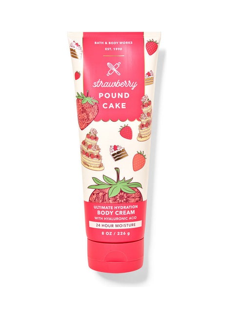 كريم برائحة كعكة الفراولة لترطيب كامل 226جرام