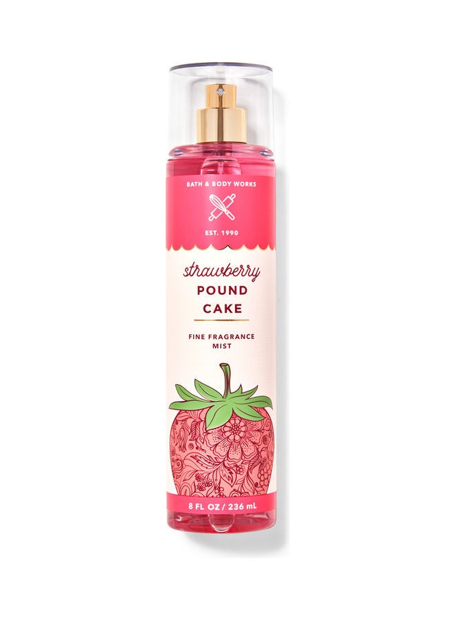 Bath & Body Works - Strawberry Pound Cake Fine Fragrance Mist 236ml - Image 1