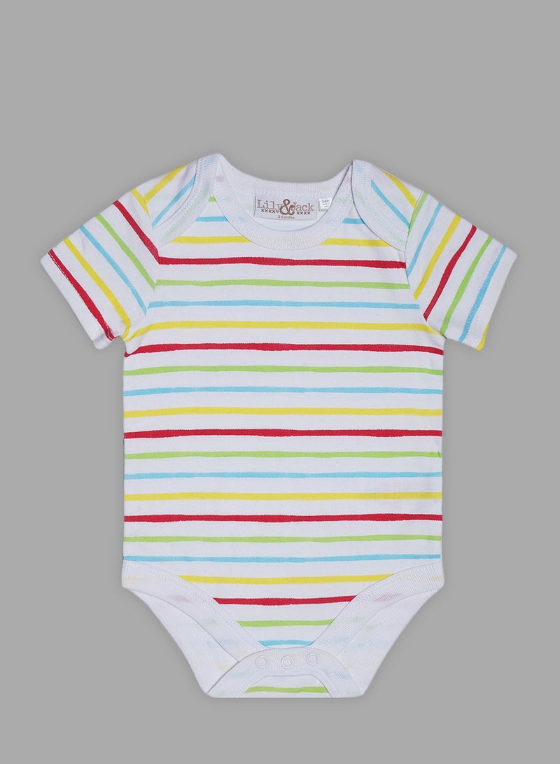 lily and jack - 5 Piece Baby Combo Set White - Image 1