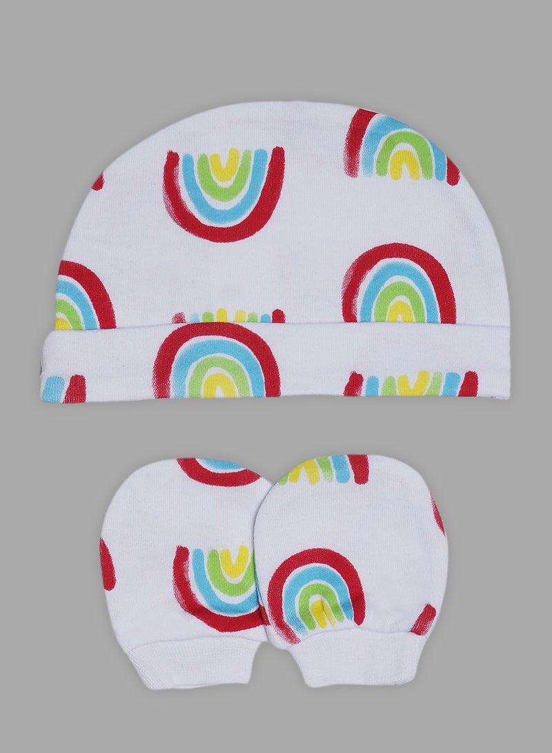 lily and jack - 5 Piece Baby Combo Set White - Image 1