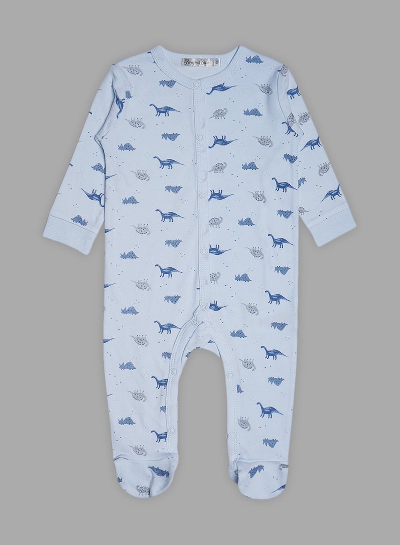 bonjour bebe - 5 Piece Infant Combo Set Baby Blue - Image 1