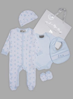 White/Blue