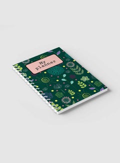 LOWHA Spiral Notebook for School or Business Note Taking with 60 Sheets Nature Theme Flowers and Sun Multicolour  - Image 2