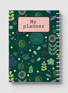 LOWHA Spiral Notebook for School or Business Note Taking with 60 Sheets Nature Theme Flowers and Sun Multicolour  - Image 5