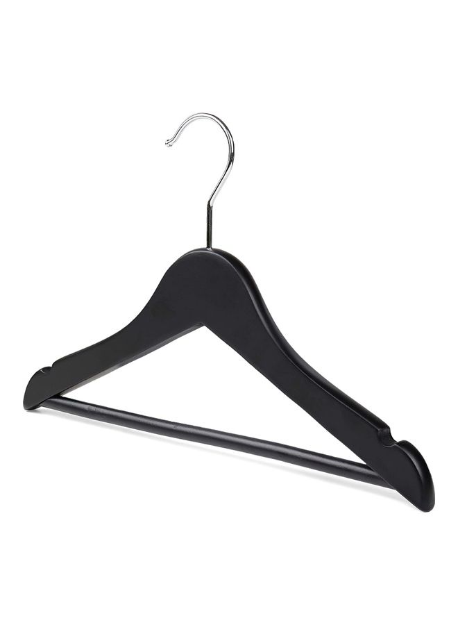 Wooden Hangers 24 Pcs Set Black 45cm - v1638790207/N52090524A_2