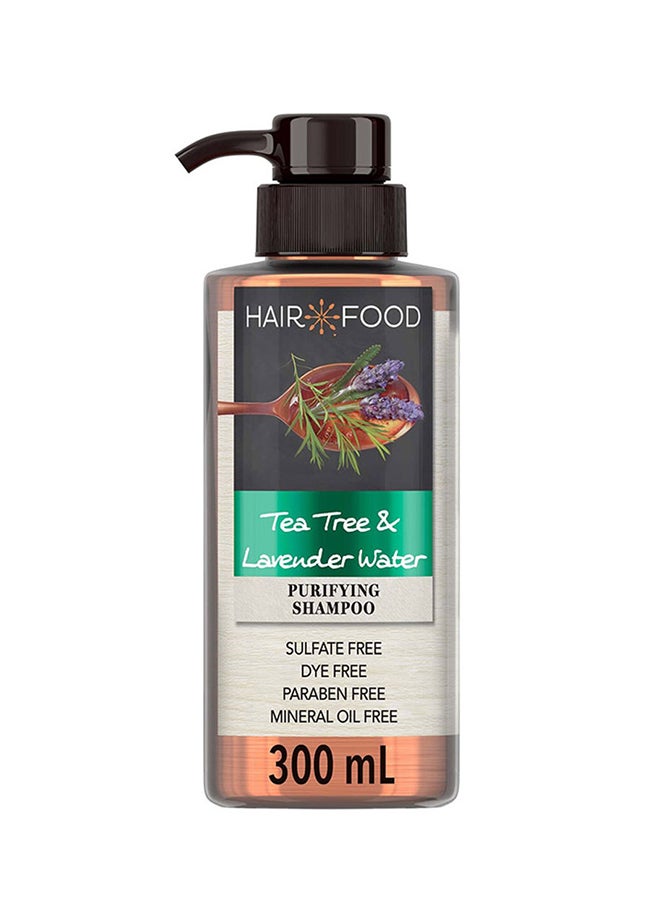 Sulfate Free Shampoo, Dye Free Purifying Treatment With Tea Tree And Lavender Water 300ml
