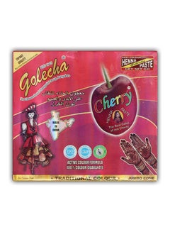 Golecha Henna Paste Cone (12pcs.) Cherry Red  - Image 1