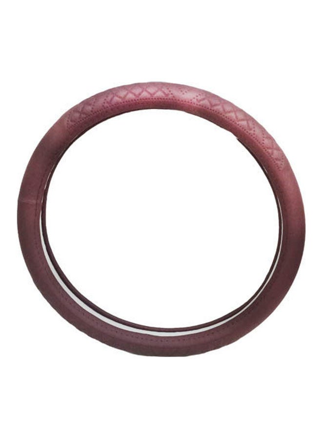 Generic Leather Steering Wheel Cover - Image 1