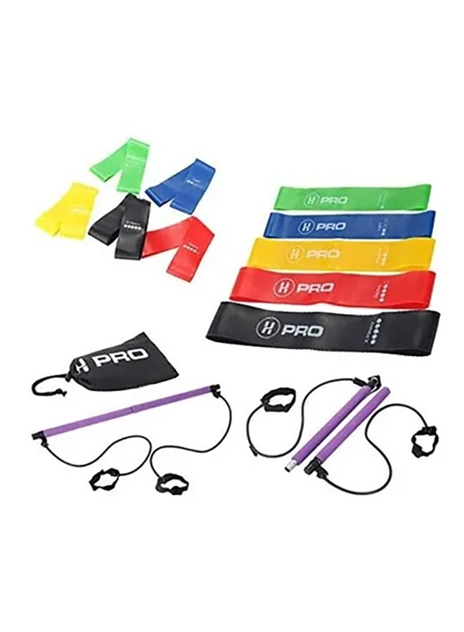 أتش برو طقم أربطة مطاطية مقاومة من اللاتكس مكون من 7 قطع - Image 1