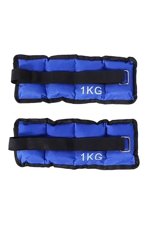 H PRO 2-Piece Adjustable Ankle And Wrist Weight Set 2 x 1kg  - Image 1