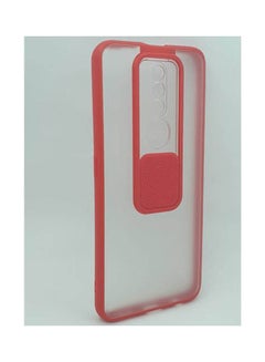 Oppo F11 Pro With Camera Sliding Door Design Matte & Soft Edges Protective Case Red