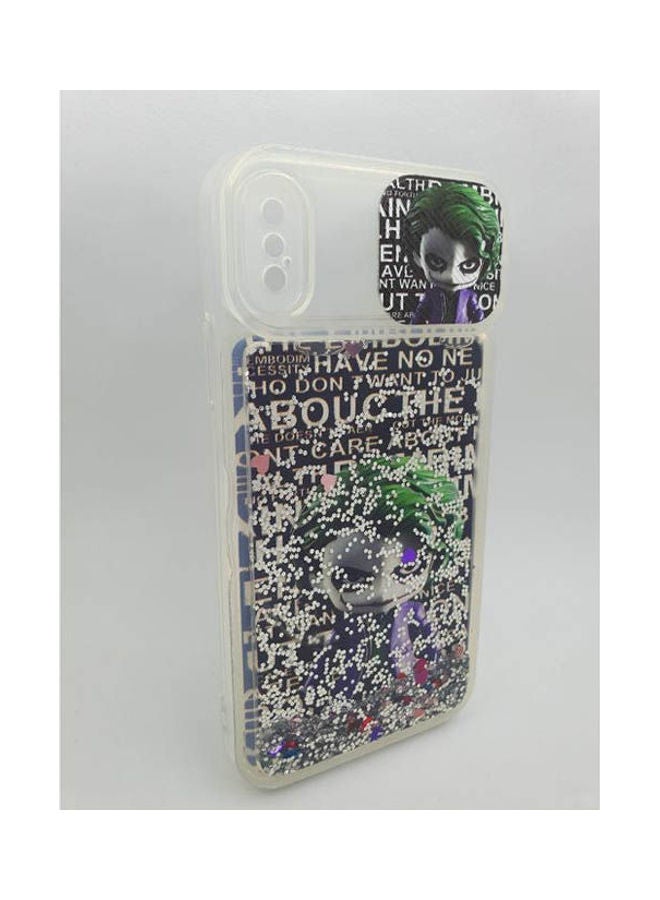 Iphone Xxs Glitter Back Cover With Amazing Design  Camera Door  Multi Colour Multicolour  - Image 1