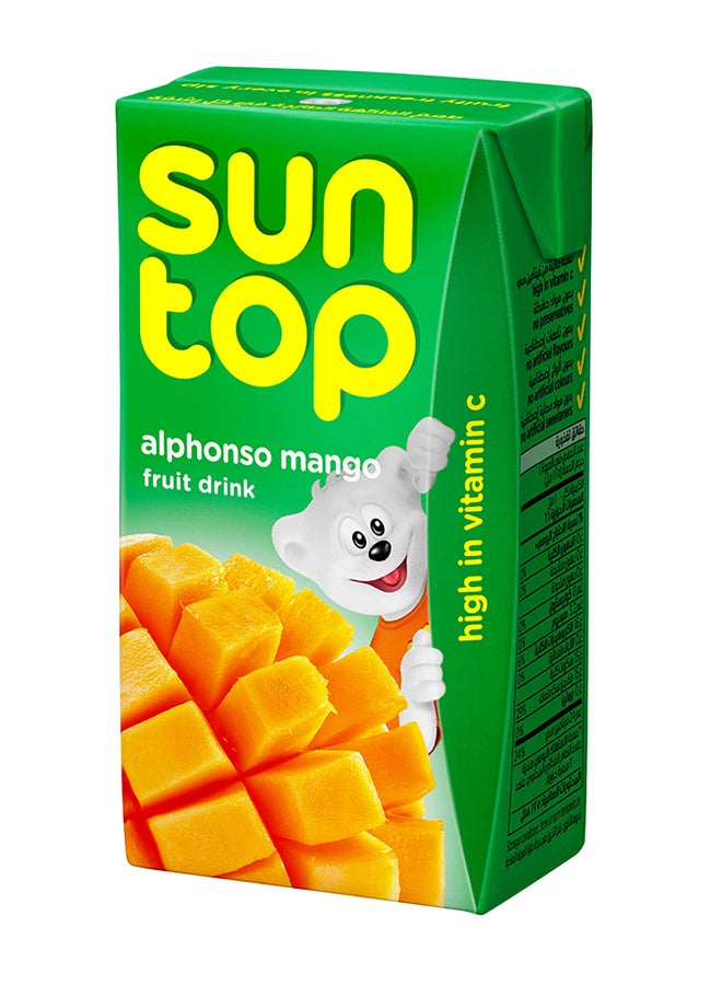 Suntop - Mango Fruit Drink 125ml Pack of 18 - Image 1