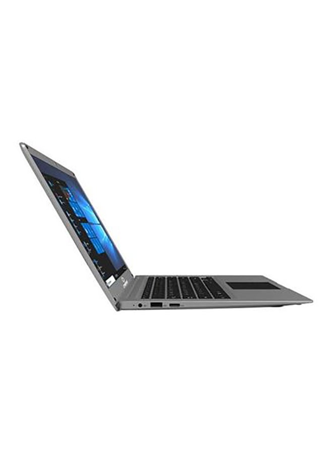 N14X Notebook 14-Inch Display, Intel Celeron N3350 Processor/4GB RAM/64GB Flash/Intel HD Graphics 500/English-Arabic Keyboard Grey/Windows 10 Home/ English/Arabic Grey