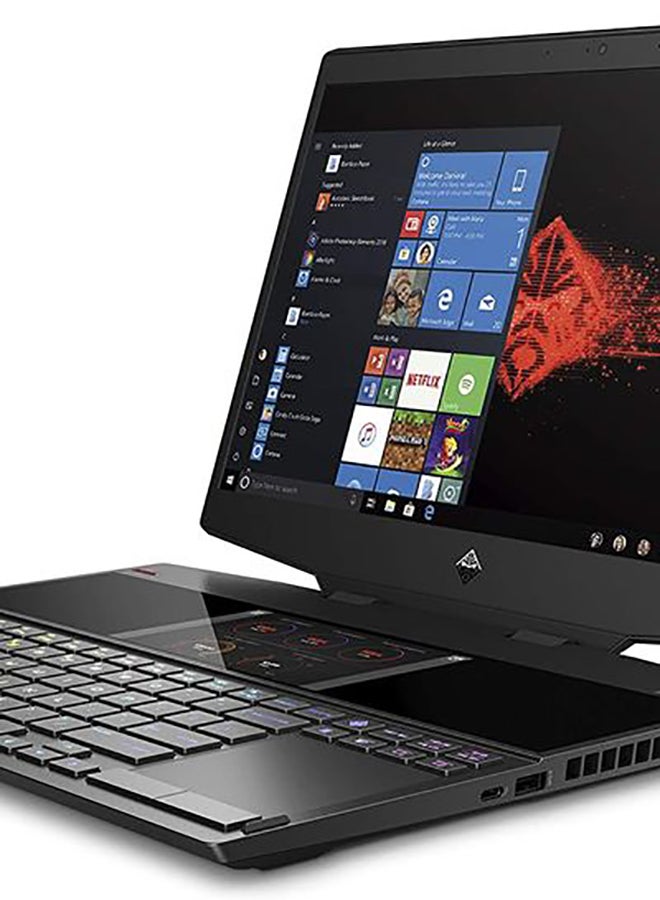 HP - OMEN X 15-dg0004ne Gaming Laptop With 15.6-Inch FHD Display, Intel Core i7-9750H Processor/ 32GB DDR4 RAM/ 1TB SSD/ NVIDIA GeForce RTX 2080 8GB GDDR6 Graphics Card/ Windows Shadow Black English/Arabic Shadow Black - Image 1