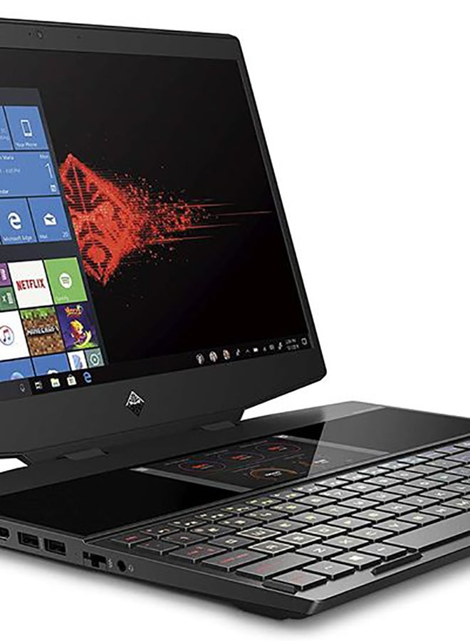 HP - OMEN X 15-dg0004ne Gaming Laptop With 15.6-Inch FHD Display, Intel Core i7-9750H Processor/ 32GB DDR4 RAM/ 1TB SSD/ NVIDIA GeForce RTX 2080 8GB GDDR6 Graphics Card/ Windows Shadow Black English/Arabic Shadow Black - Image 1