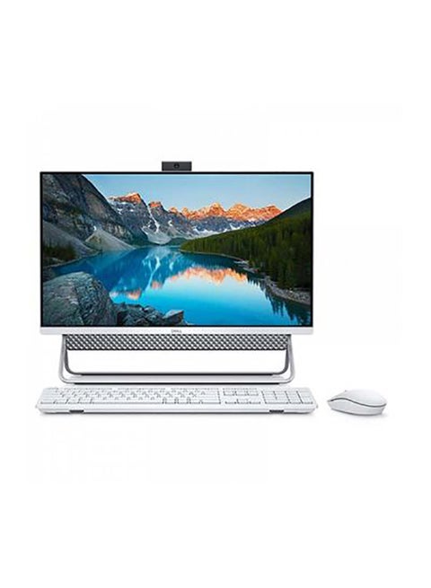 Inspiron 5400 All In One Desktop Computer With 23.8 Inch FHD Display Touch Screen / 11th Gen Intel Core i5-1135G7/  1TB HDD+256GB SSD/ 8 GB RAM/ NVIDIA GeForce MX 330 2GB Graphics/ Win 10 Home/ Eng Ar KB English Silver