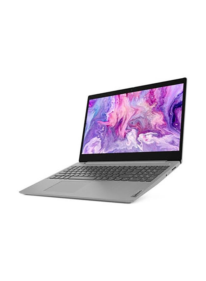 IdeaPad 3 15IIL05 With 15.6-Inch Display/HD Intel Core I3 1005G1 Processor/4GB RAM/1TB HDD/UHD Graphics/DOS English/Arabic Platinum Grey