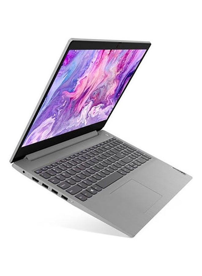 IdeaPad 3 15IIL05 With 15.6-Inch Display/HD Intel Core I3 1005G1 Processor/4GB RAM/1TB HDD/UHD Graphics/DOS English/Arabic Platinum Grey