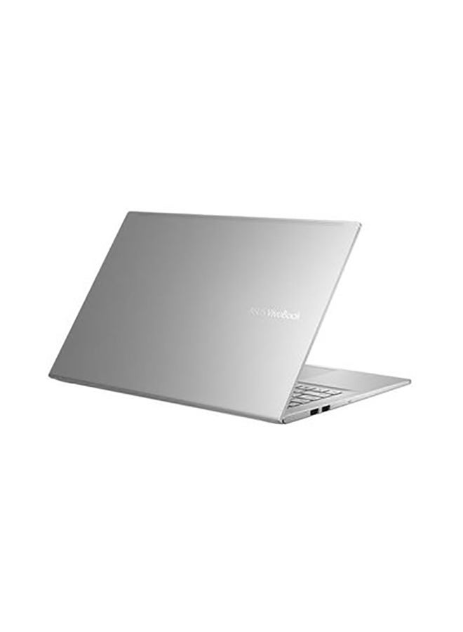 ASUS, VivoBook, K513EQ-OLED005T With 15.6-inch Full HD Display, 11Gen IntelCore i5 CPU 2.4GHz/ 8GBRAM/ 512GB SSD/ 2GB  NVIDIA GeForce MX350 Graphics/Windows 10 /International Version English/Arabic Spangle Silver