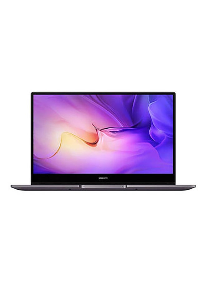 HUAWEI MateBook D14 Touchscreen Laptop With 14 Inch FH Display / Intel Core I5-10210U Processor / 8GB RAM / 512GB SDD / Intel UHD Graphics / Windows / With Smart Scale 3 + Huawei Backpack / English/Arabic space grey  - Image 2