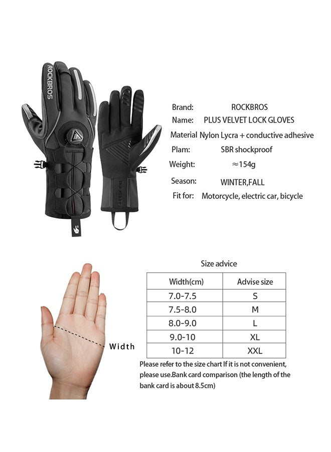 Stylish Bicycle Gloves 34 x 17 x 7cm