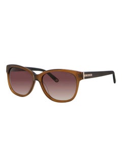U.S. Polo Assn. Classic Square Sunglasses, Brown Frame and Gradient Polarized Lenses 779 BROWN Lens Size: 55mm  - Image 1